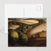 In der Nähe von Sundown von Grant Wood Postkarte (Vorne/Hinten)