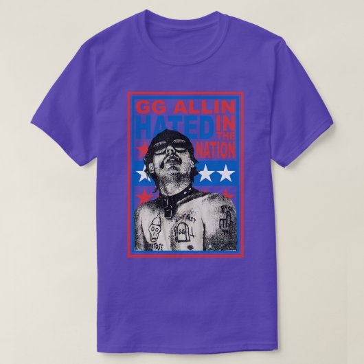 In der Nation gehasst T-Shirt (Design vorne)