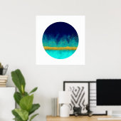 In der Nebel (Zen-Kreis) Poster (Heimbüro)