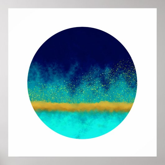 In der Nebel (Zen-Kreis) Poster (Vorne)