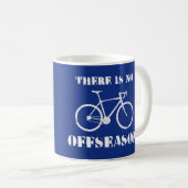 In der Nebensaison gibt es kein Fahrrad Kaffeetasse (VorderseiteRechts)
