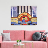 In der Normandie Leinwanddruck (Insitu (Wohnzimmer))