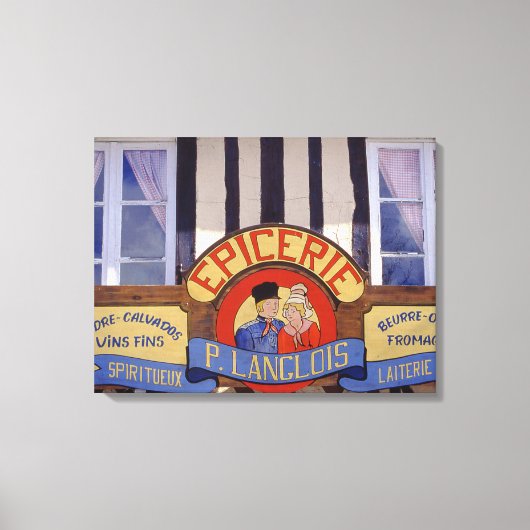 In der Normandie Leinwanddruck (Vorderseite)