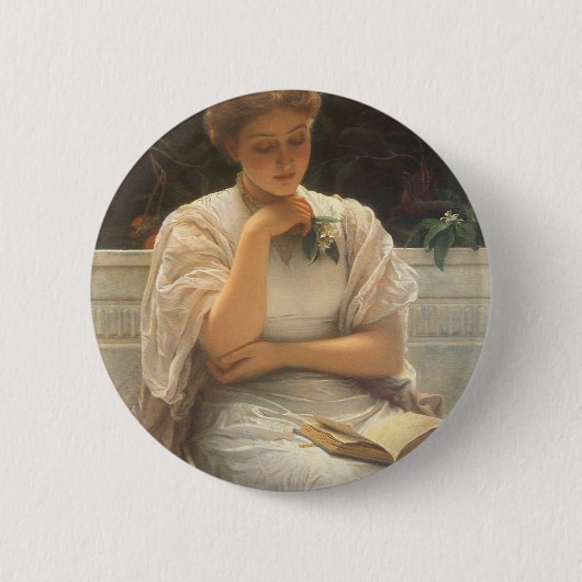 In der Orangerie von Charles Edward Perugini Button (Vorderseite)