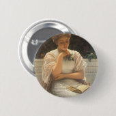 In der Orangerie von Charles Edward Perugini Button (Vorne & Hinten)