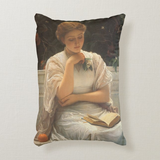In der Orangerie von Charles Edward Perugini Dekokissen (Vorderseite(Vertikal))