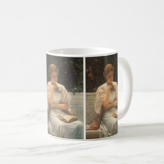 In der Orangerie von Charles Edward Perugini Kaffeetasse (VorderseiteRechts)