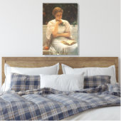 In der Orangerie von Charles Edward Perugini Leinwanddruck (Insitu (Schlafzimmer))