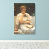 In der Orangerie von Charles Edward Perugini Leinwanddruck (Insitu (Holzboden))