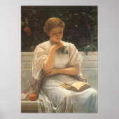 In der Orangerie von Charles Edward Perugini Poster (Vorne)