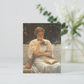 In der Orangerie von Charles Edward Perugini Postkarte (Stehend Vorderseite)