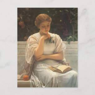 In der Orangerie von Charles Edward Perugini Postkarte