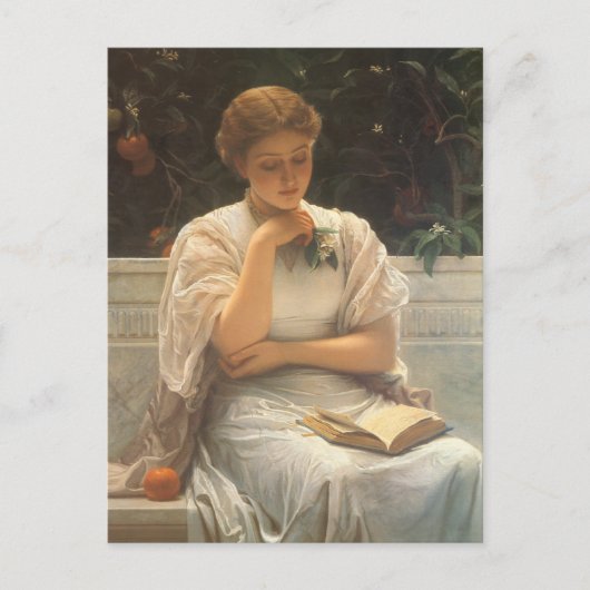 In der Orangerie von Charles Edward Perugini Postkarte (Vorderseite)