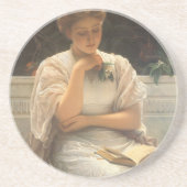 In der Orangerie von Charles Edward Perugini Sandstein Untersetzer (Vorne)