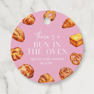 In der Ovenbrotdusche ist ein Bun. Geschenkanhänger