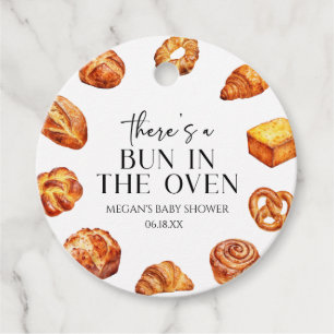 In der Ovenbrotdusche ist ein Bun. Geschenkanhänger