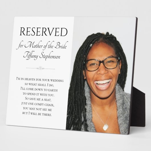 In der Paradiesmutter von Foto-Gedenkhochzeit Fotoplatte (Seite)