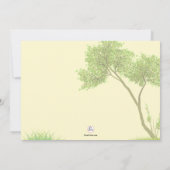 In der Party Einladung zur Rettung von Hängematten (Rückseite)