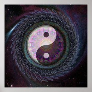 In der perfekten Balance Poster