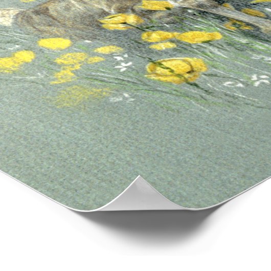 In der Pustefix-Wiese - Print oder Poster (Ecke)