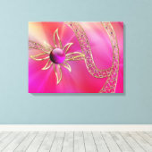 In der Radiant Splendor-Leinwand Leinwanddruck (Insitu (Holzboden))