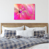 In der Radiant Splendor-Leinwand Leinwanddruck (Insitu (Schlafzimmer))