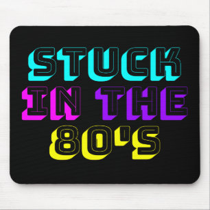 In der Retro-Neon der 80er Jahre stecken Mousepad