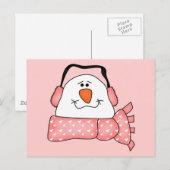 In der rosa Postkarte (Vorne/Hinten)