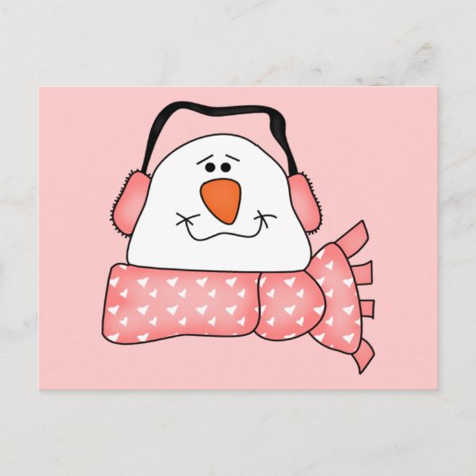 In der rosa Postkarte (Vorderseite)
