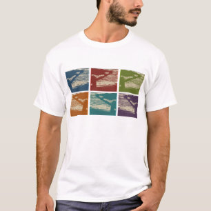 In der Rudersport-Farbe T-Shirt