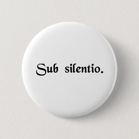 In der Ruhe Button (Vorderseite)