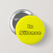 In der Ruhe--Gelb/Schwarzes Button (Vorne & Hinten)