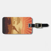 In der Safari Gepäckanhänger (Vorderseite horizontal)