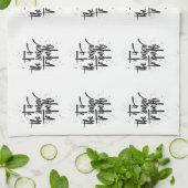 **IN DER SAISON** CHRISTMAS KÜCHE STADTSPARKLE HANDTUCH (Gefaltet)