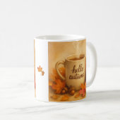 In der Saison getaucht Kaffeetasse (VorderseiteRechts)