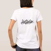 IN DER SAISON SPARKLE Ferien-Script modern T-Shirt (Rückseite)
