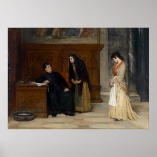 In der Sakristie Poster