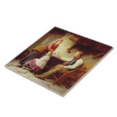 In der Schande 1875 (Öl auf Leinwand) Fliese (Seite)