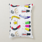 In der Schule gibt es Leute, die Spaß haben. Dekokissen (Vorderseite(Vertikal))