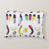 In der Schule gibt es Leute, die Spaß haben. Dekokissen (Rückseite)