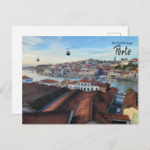 In der Seilbahn - Porto Postkarte (Vorne/Hinten)