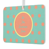 In der Sommerzeit Auto Luft Freshener (Aqua & Cora Autolufterfrischer (Links)