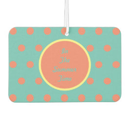 In der Sommerzeit Auto Luft Freshener (Aqua & Cora Autolufterfrischer