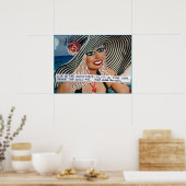 IN DER SONNE LIVE POSTER, IM MEER SCHWIMMEN, POSTER (Küche)