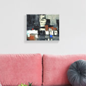 In der Stadt Leinwanddruck (Insitu (Wohnzimmer))