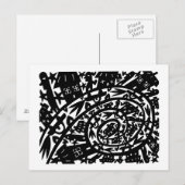 In der Stadt Postkarte (Vorne/Hinten)