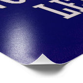 In der Stadt sind keine Marsianer mehr links Fotodruck (Ecke)