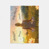 In der Stille der Natur Fleecedecke (Vorderseite)