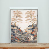 In der Stille: Ein ruhiges Tapestry von Natur B Poster