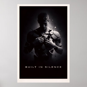 In der Stille erbaut - Motivierende stille Kraft Poster